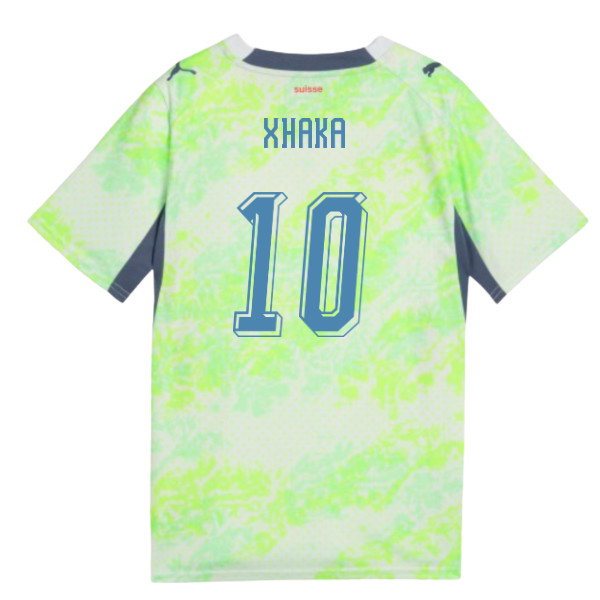 2026-2027 Switzerland Away Shirt (Kids) (Xhaka 10)-SoccerKits Hub | Buy Soccer Jerseys Online